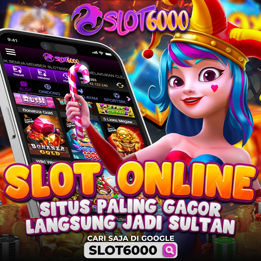 Slot6000: Bandar Agen Slot Online Terpercaya Nomor #1 Indonesia